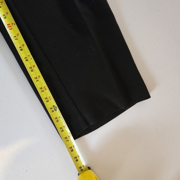 Addition Elle Black Wide Leg Trousers Pants High Rise Elastic Waist Plus Size 14 - Picture 10 of 11